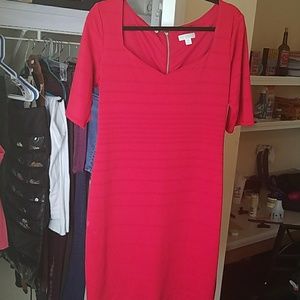 Bisou Bisou formal red dress