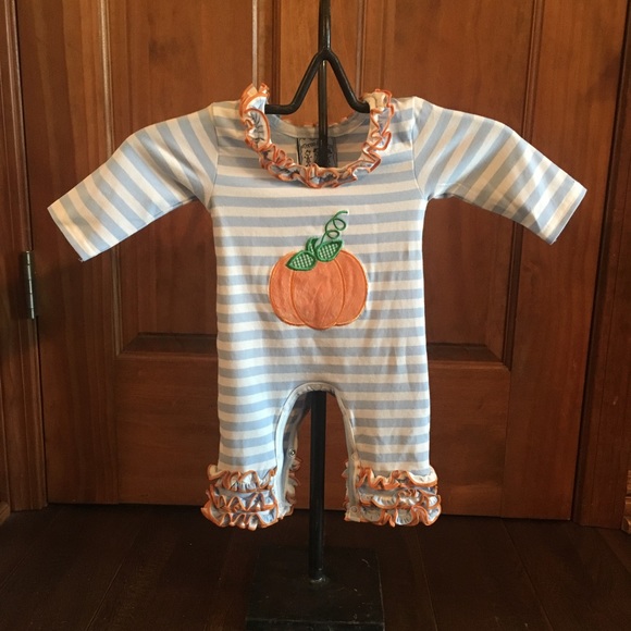 Pumpkin Romper - Picture 1 of 2