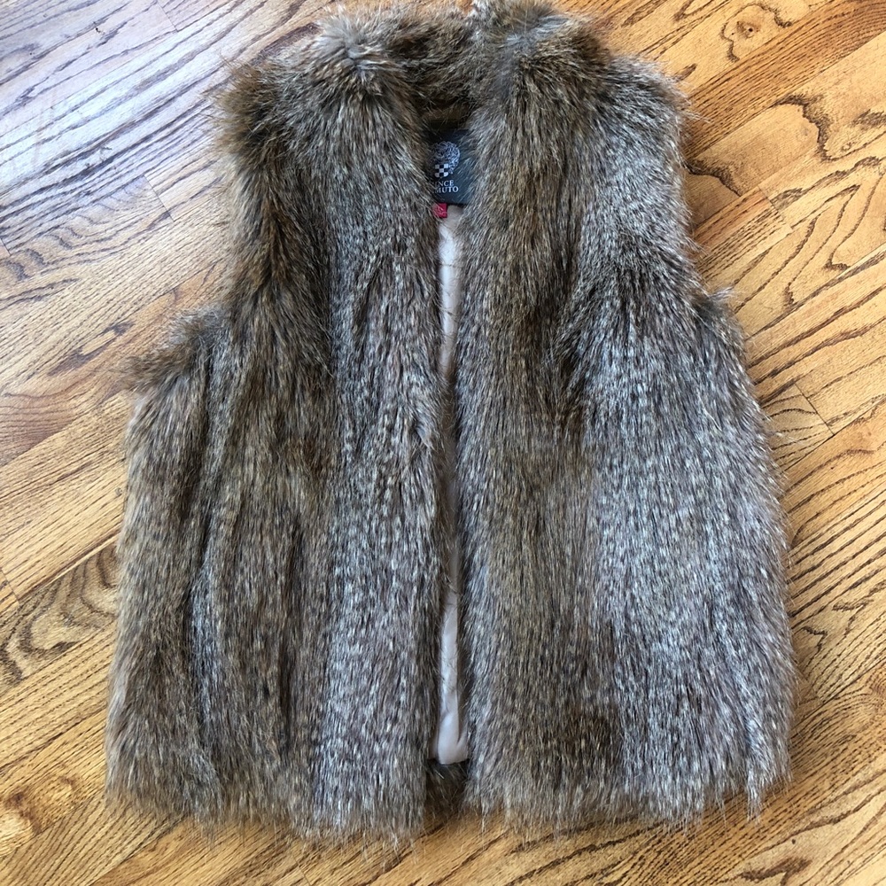 Vince Camuto Faux Fur Vest
