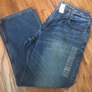 NWT American Eagle Bootcut Mens Jeans Size 36 x 30