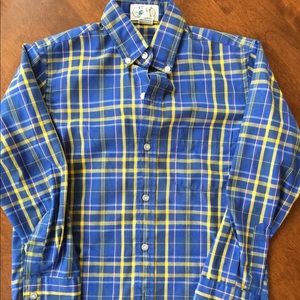 Lacoste boys button down dress shirt excellent