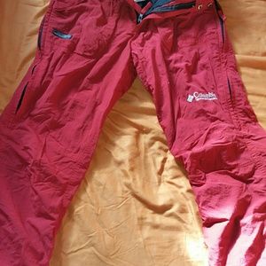 M Colombia ski pants length 37inches opening width