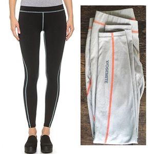 James Perse Spiral Seam Yoga Pants