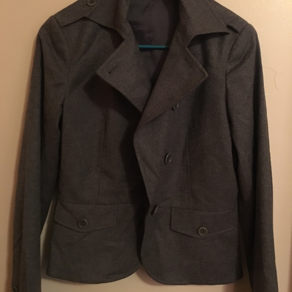 Theory, never worn, wool petite coat