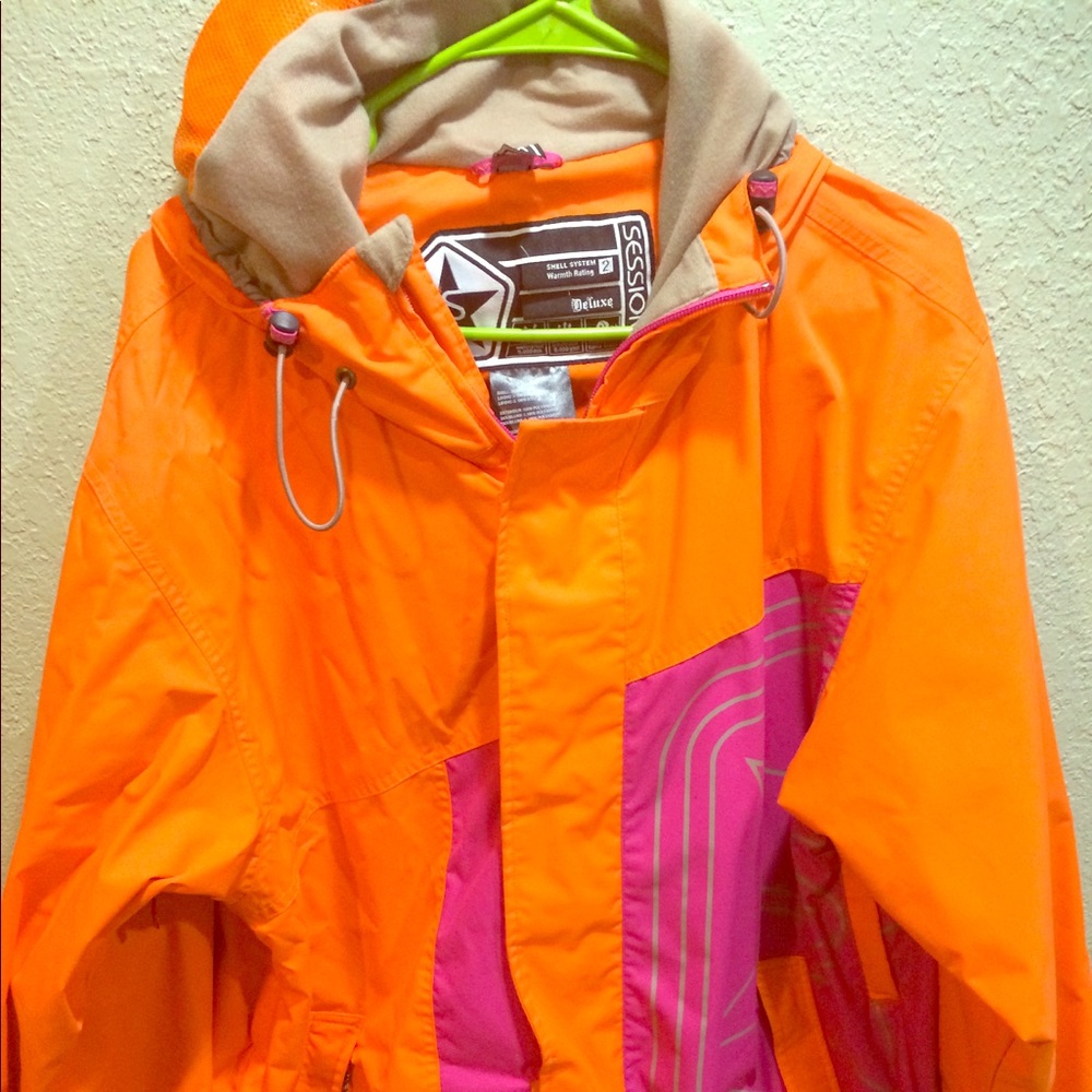 Session snowboarding jacket