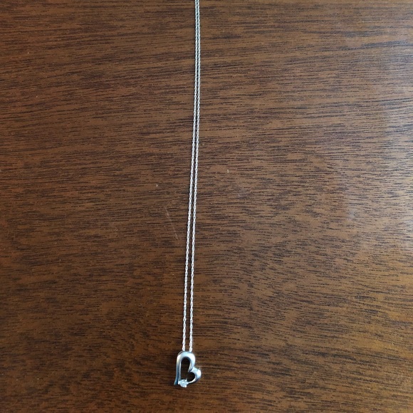 Kay Necklace with Heart Charm - Picture 1 of 2