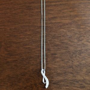 Kay Silver Necklace with Infinity Charm