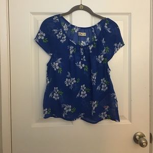 Sheer Hawaiian Hollister Top