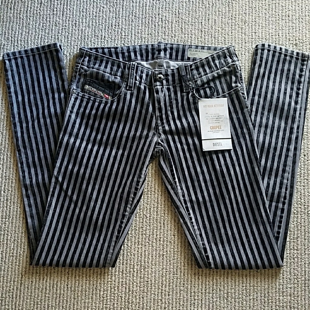 NEW DIESEL Grupee Skinny Jeans W27/ L32