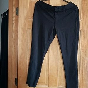 Maurices I Am Smart Black pants XLS