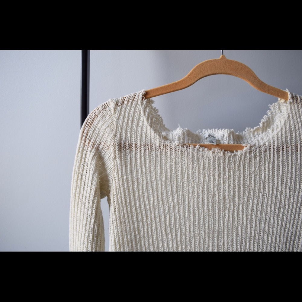 Chic shaggy sweater LAST CHANCE SALE