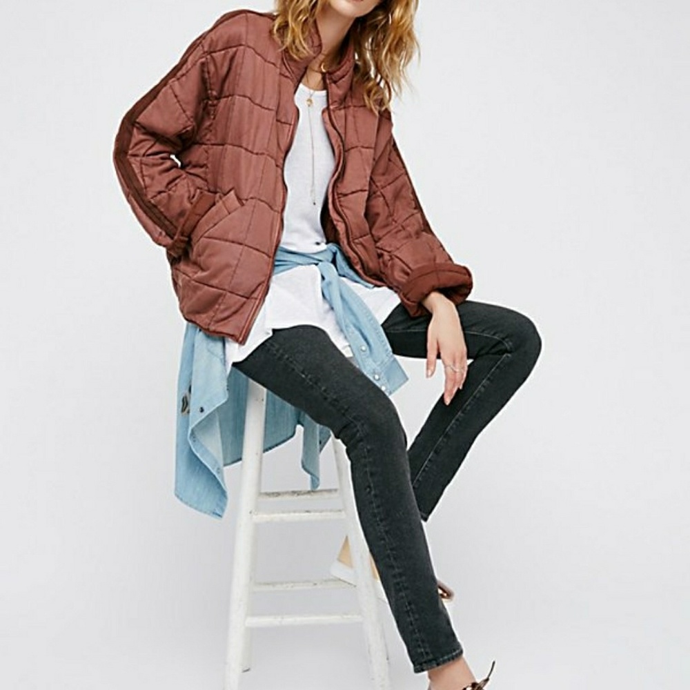 Sold... New Free People Dolman Jacket in Spice