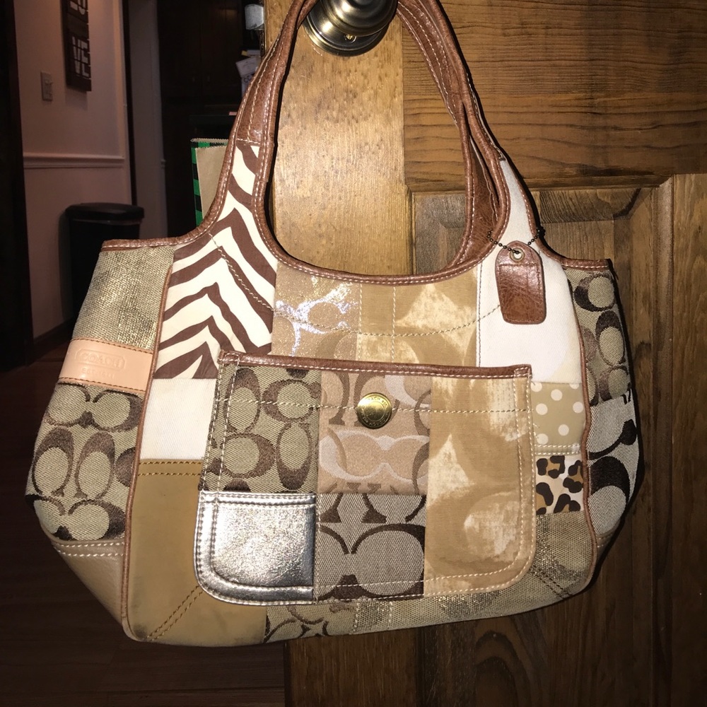 Coach Over the Shoulder Tote Bag