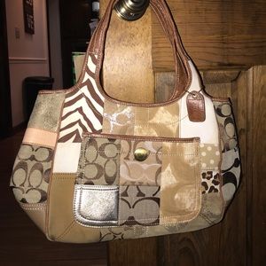 Coach Over the Shoulder Tote Bag