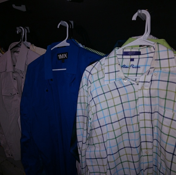 Lot of 70 mens button up shirts - Picture 3 of 7