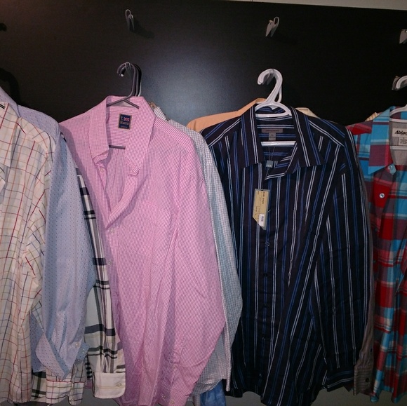 Lot of 70 mens button up shirts - Picture 5 of 7