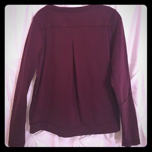 Lululemon Pullover - Burgundy Size 8