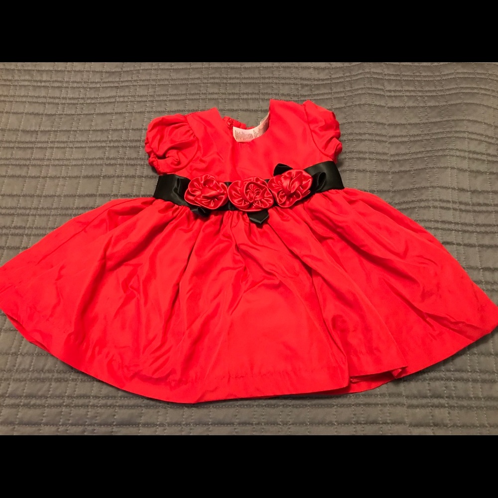 0-3 Month Baby Girl Christmas Dresses/ Coat