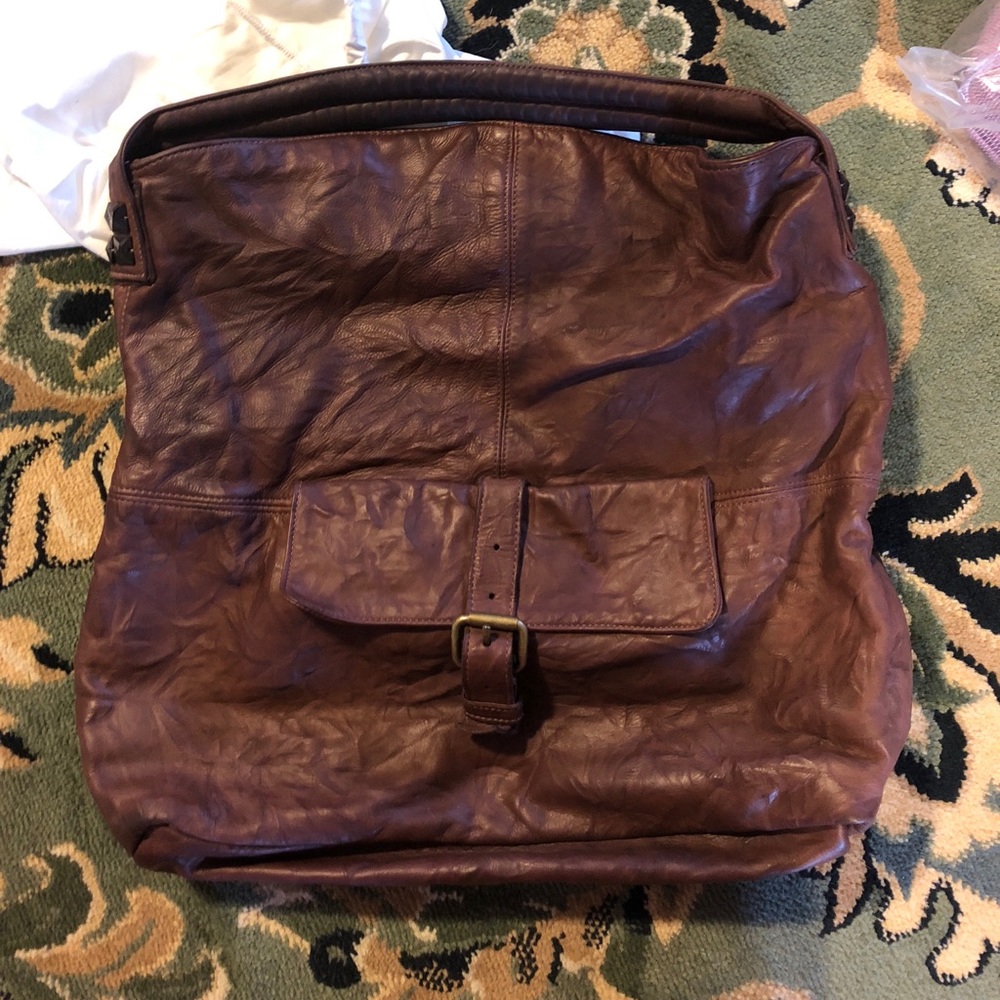 Tylie Malibu LINA leather tote from Free People