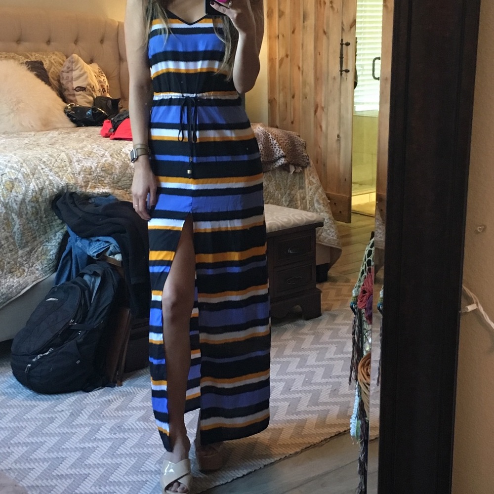 Michael Kors Maxi Dress 🔹🔶◻️▪️