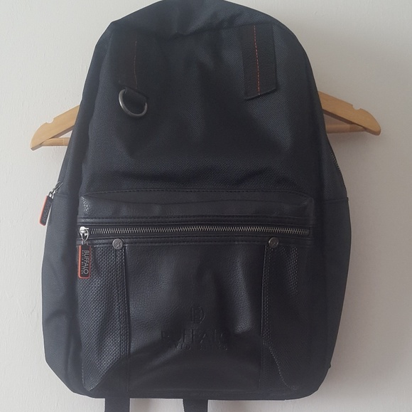 buffalo david bitton leather backpack
