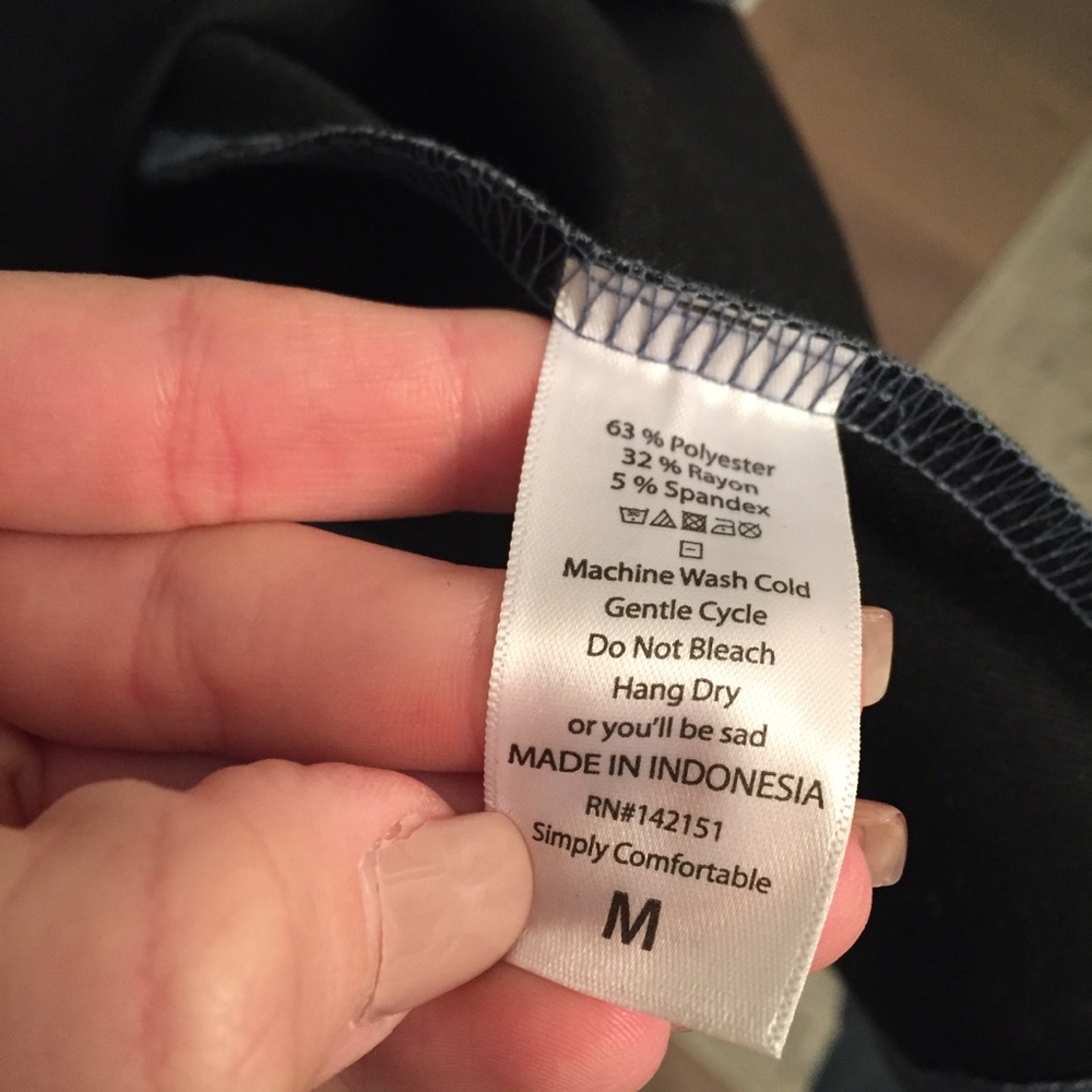 LulaRoe Like New Nicole Polyester Dress - Picture 5 of 5