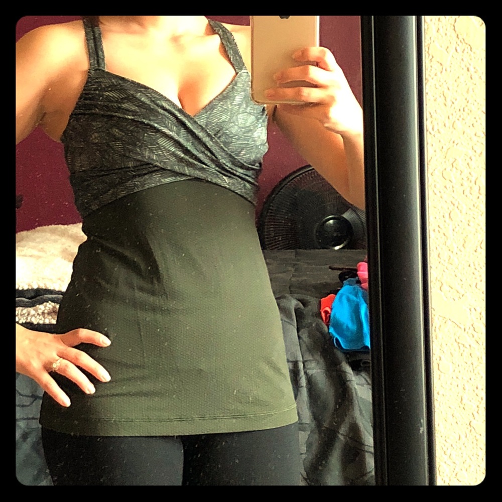 Lululemon Wrap bra yoga top