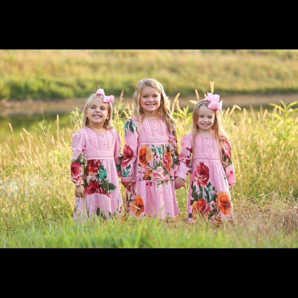 Pink Vintage Rose dress