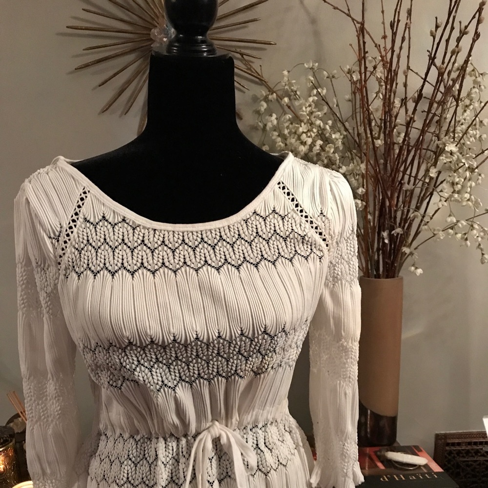 Cream sweater too