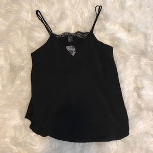 Black slip inspired top from H&M