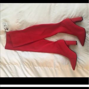Brand new Zara sock boots