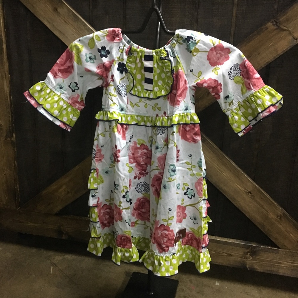 Bloom and Blossom w/stripe leggings