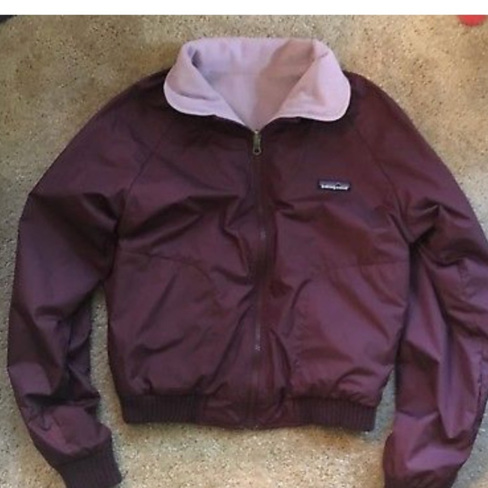 Woman’s medium Patagonia jacket (reversible)