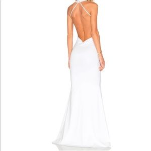 LURELLY White Rubis gown