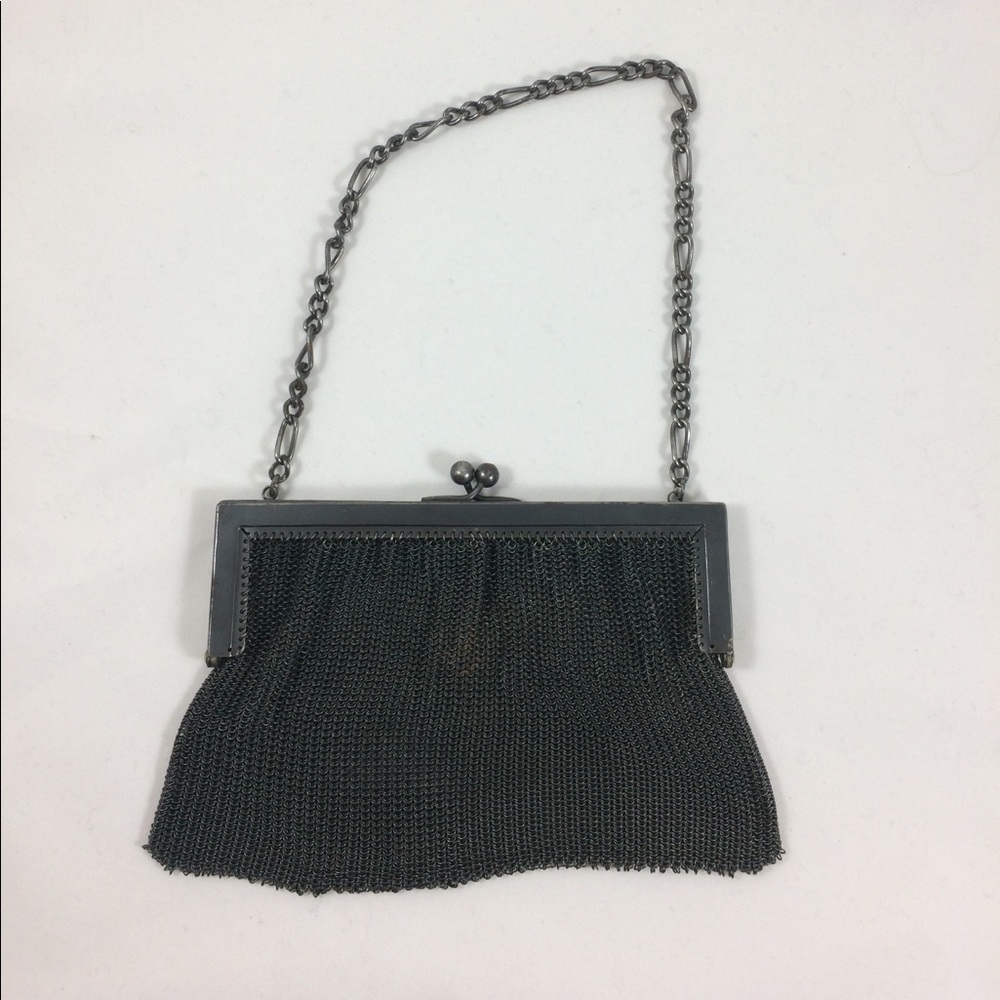 Antique Metal Mail Handbag