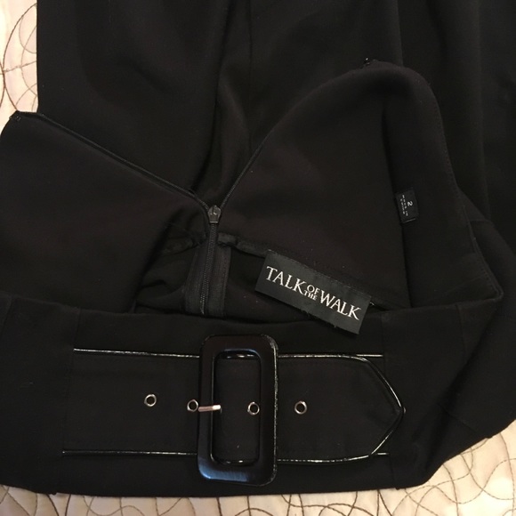 Black Talk of the Walk A-line skirt - Picture 4 of 6