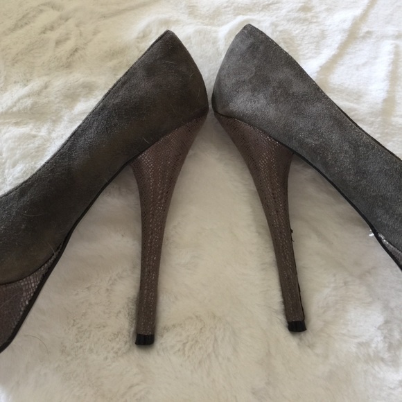 Steve Madden Caryssa platform heels - gray - Picture 5 of 8