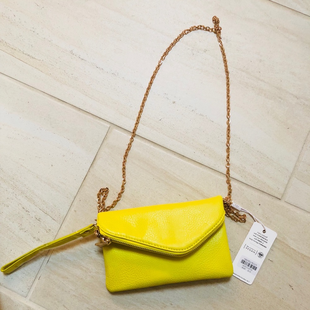Yellow purse