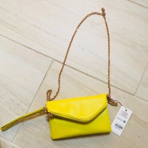 Yellow purse