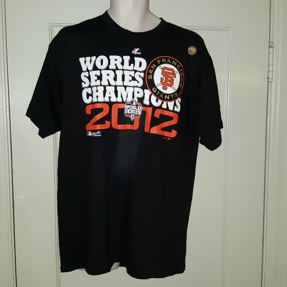 SF Giants World Series 2012 Unisex Shirt Sz XL