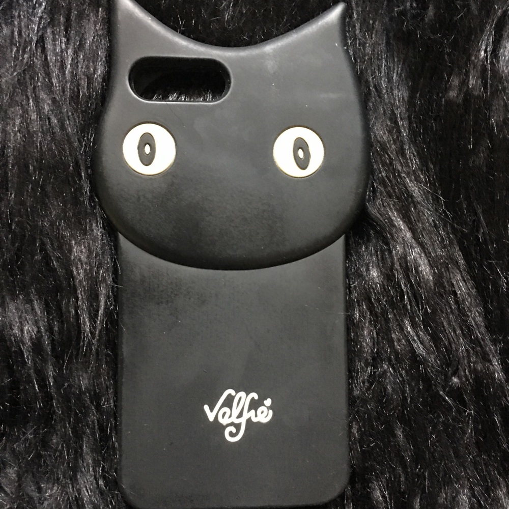 ✖️SOLD✖️ Valfre black cat iPhone 6 Plus phone case
