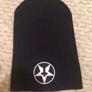Dollskill Black Beanie