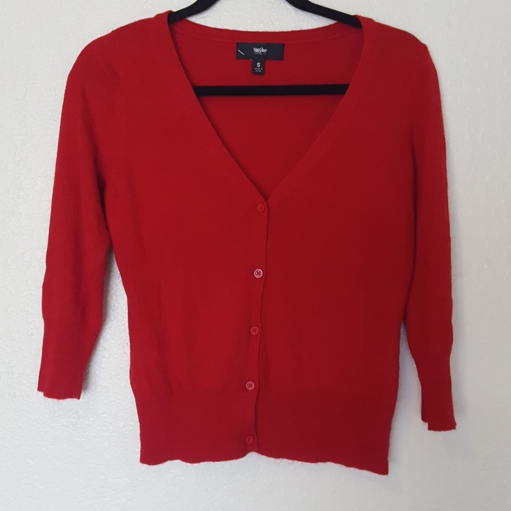 Red Cardigan