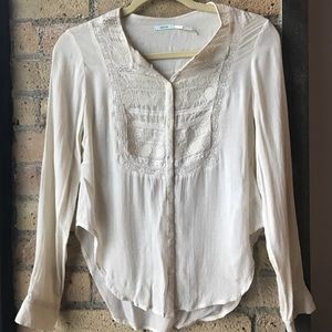 Urban outfitter off white button down