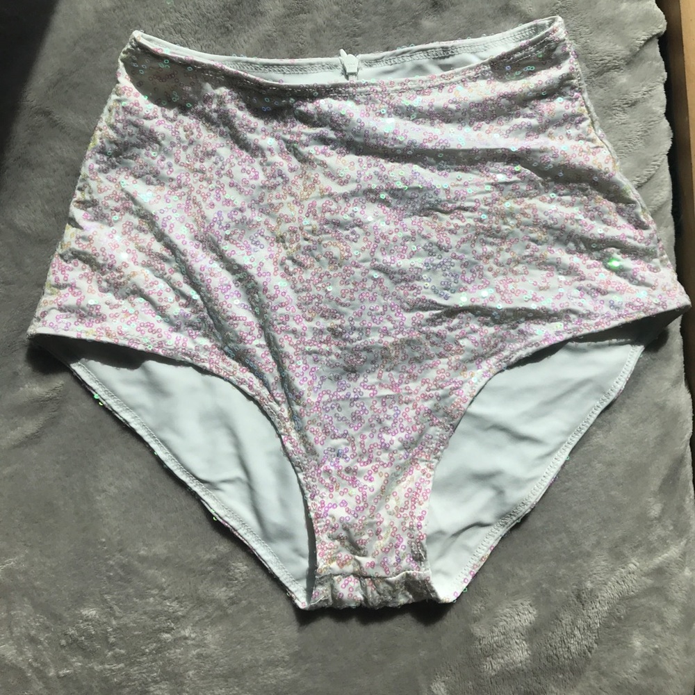 J. Valentine Sequin High Waisted Shorts
