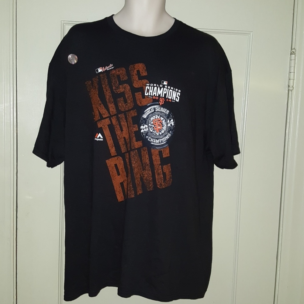 SF Giants World Series 2014 Unisex Shirt Sz 2XL