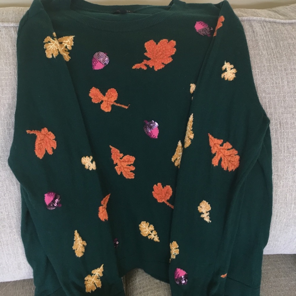 Talbots Petite Large Pullover Sweater