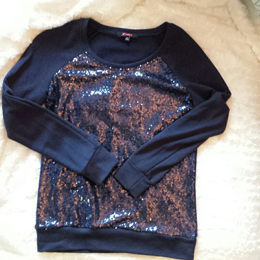 Sequin sweater