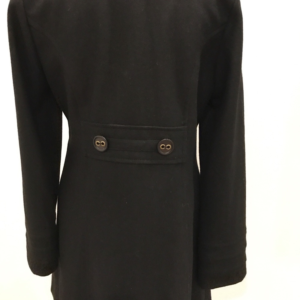 Black double breasted “ pea coat” - Picture 2 of 3