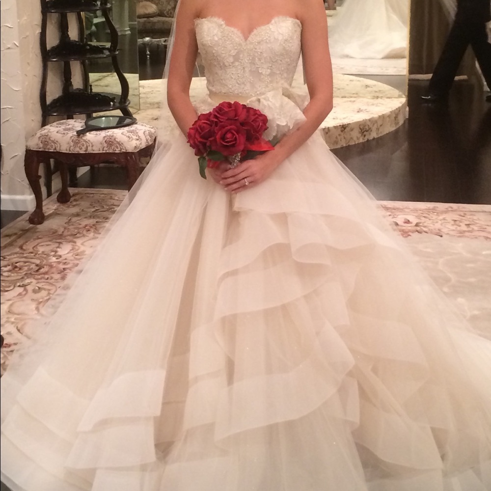 Lazaro couture wedding gown style #3413